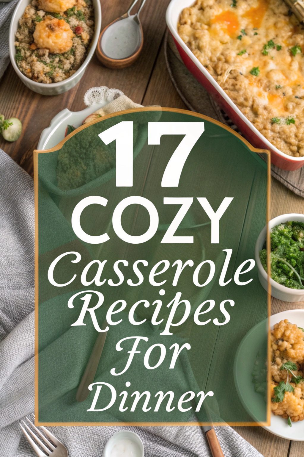 Cozy Casserole Recipes for Dinner