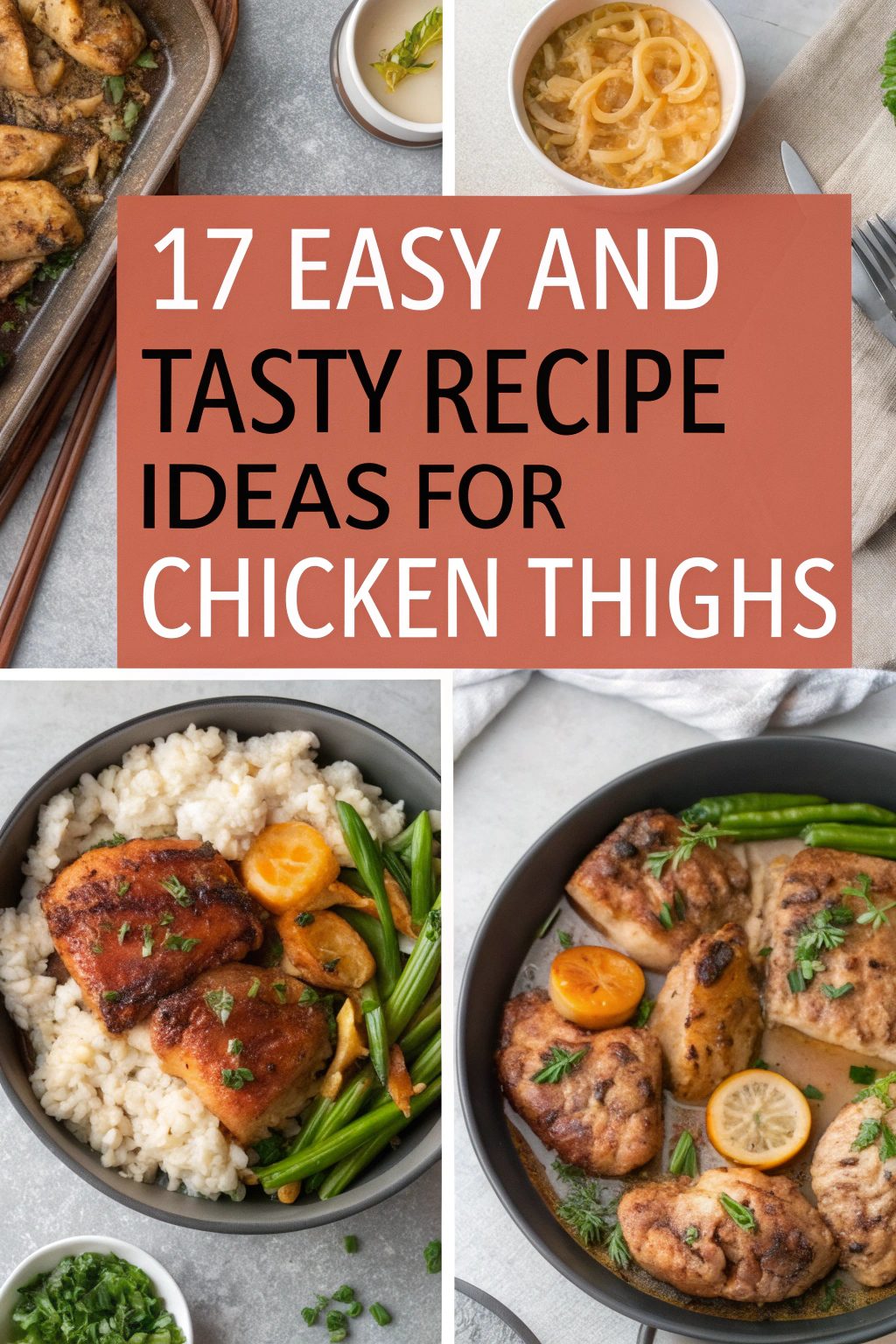 Easy and Tasty Recipe Ideas for Chicken Thighs