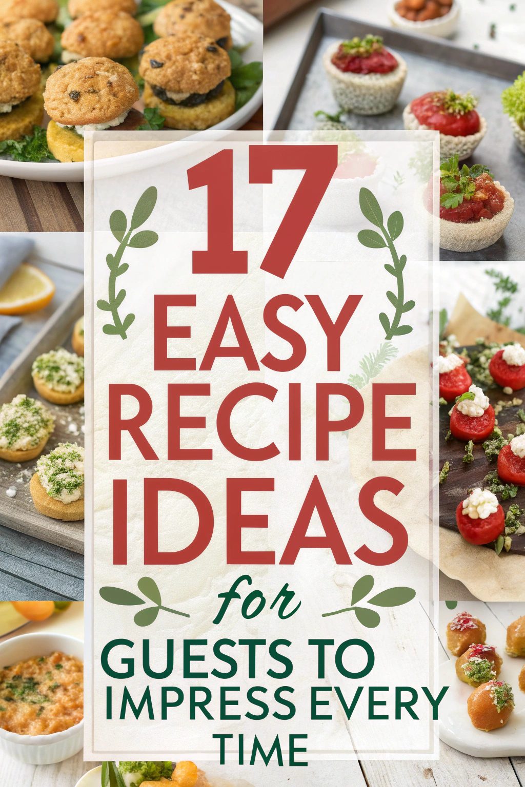 Easy Recipe Ideas for Guests