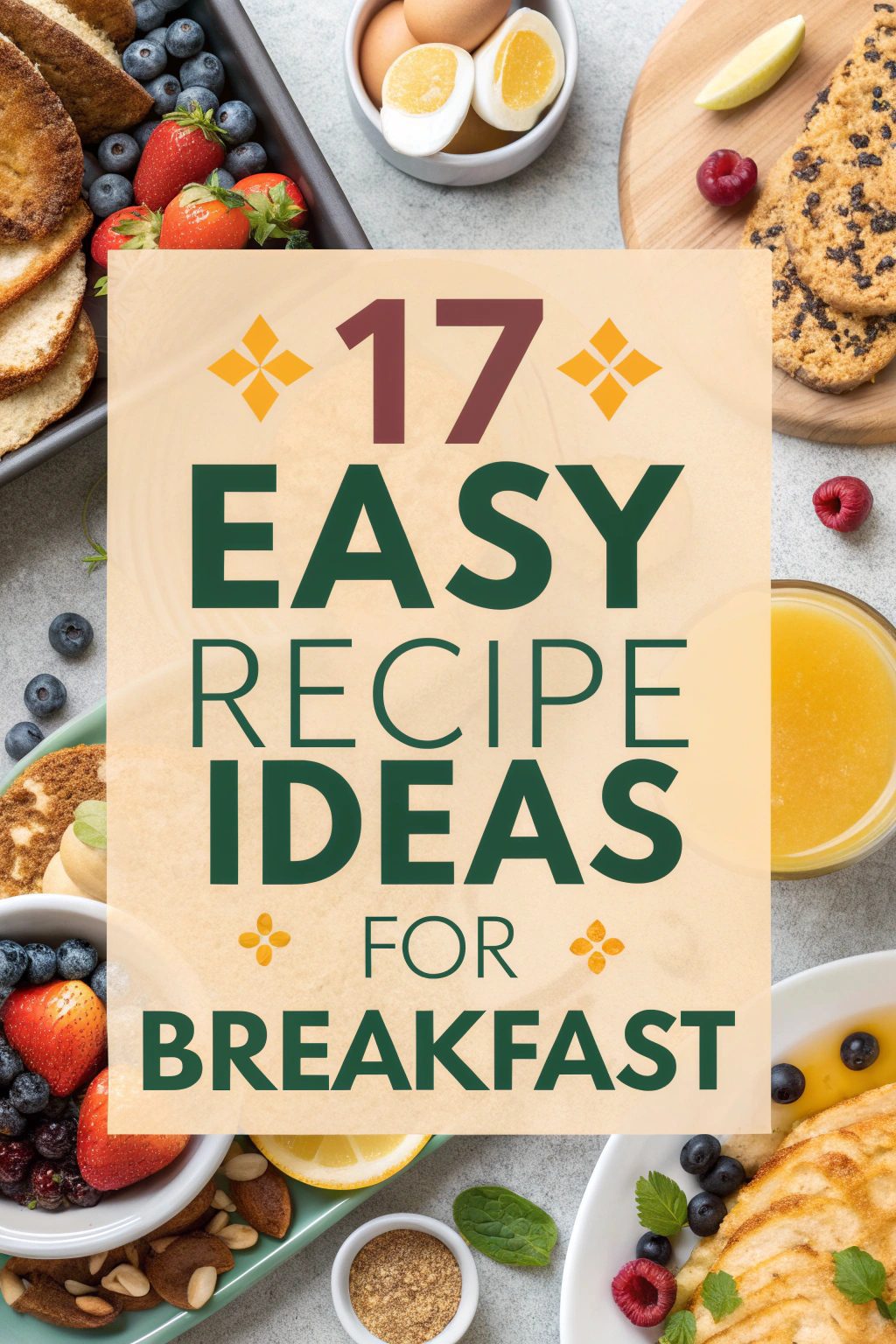 Easy Recipe Ideas for Breakfast