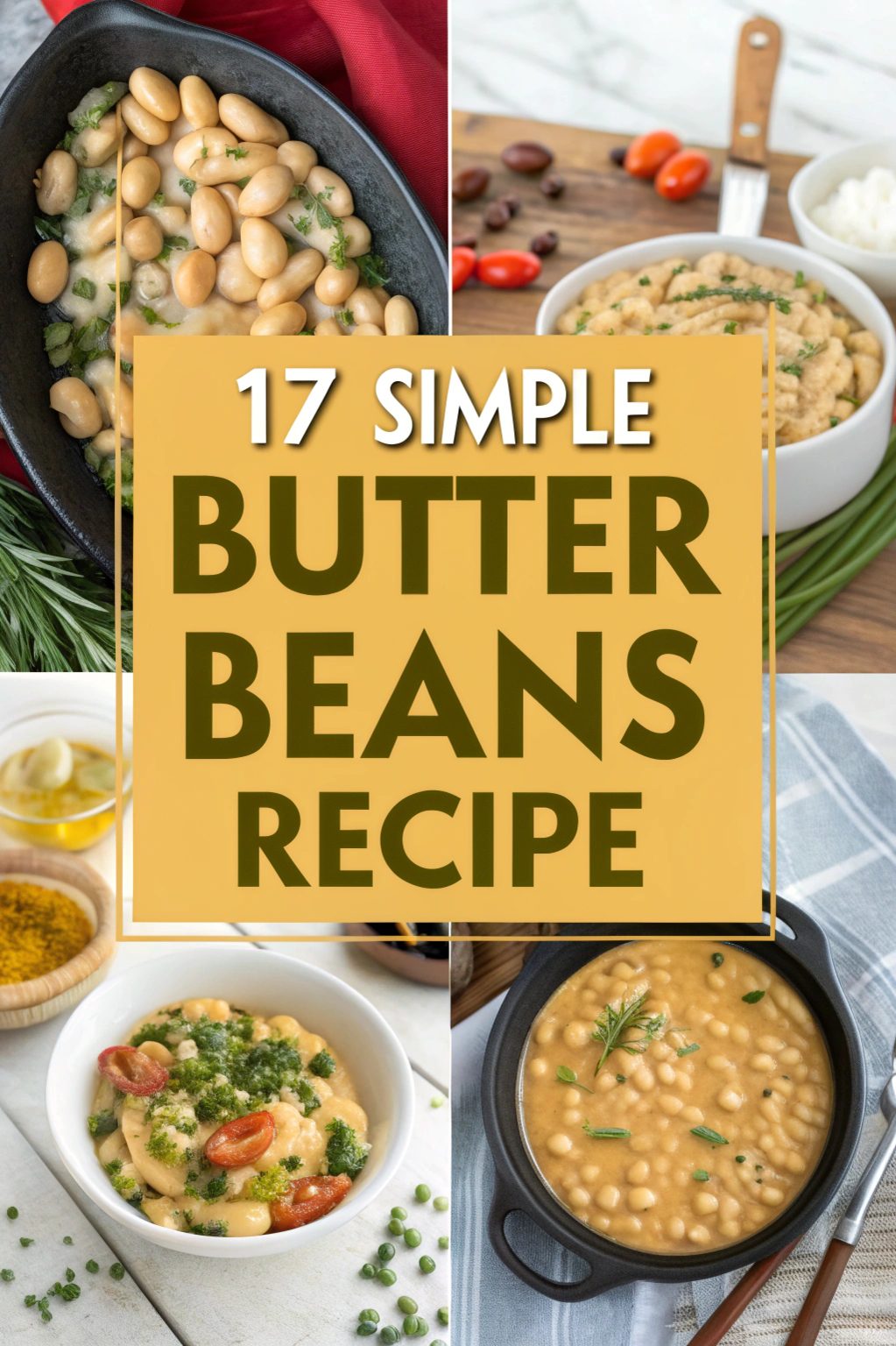 Simple Butter Beans Recipe