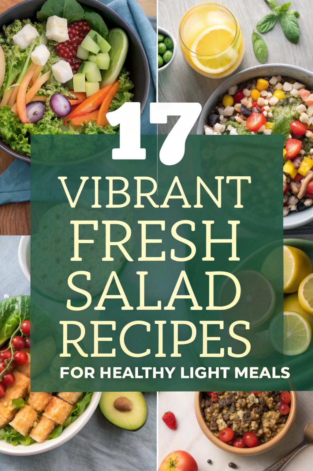 Vibrant Fresh Salad Recipes for Healthy Light Meals