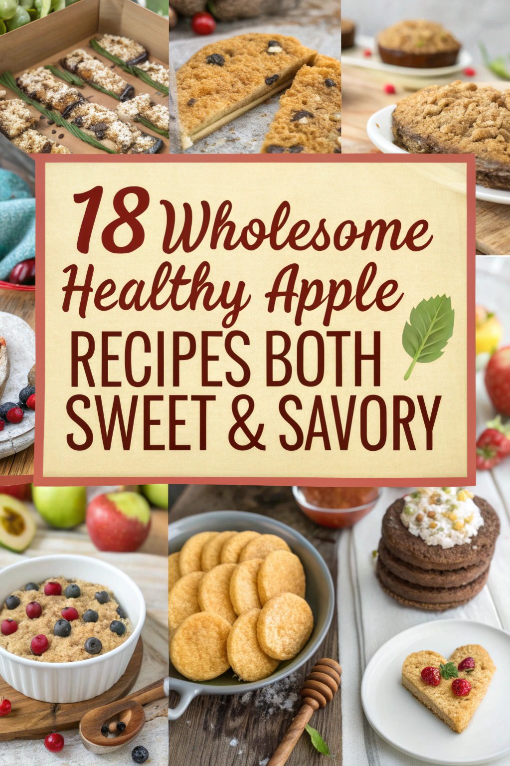 Wholesome Healthy Apple Recipes Both Sweet & Savory