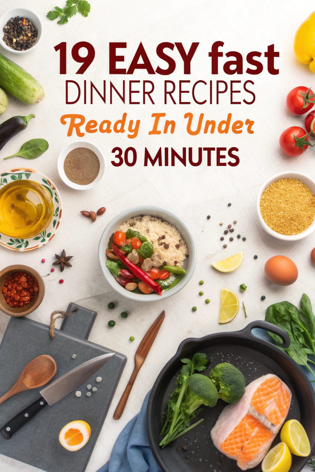 Easy Fast Dinner Recipes Ready in Under 30 Minutes