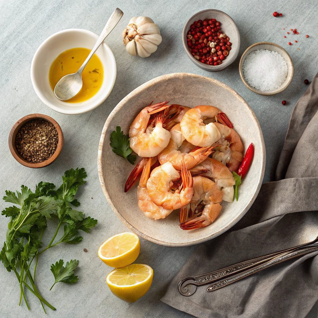 Ingredients Grilled Shrimp Skewers Recipe