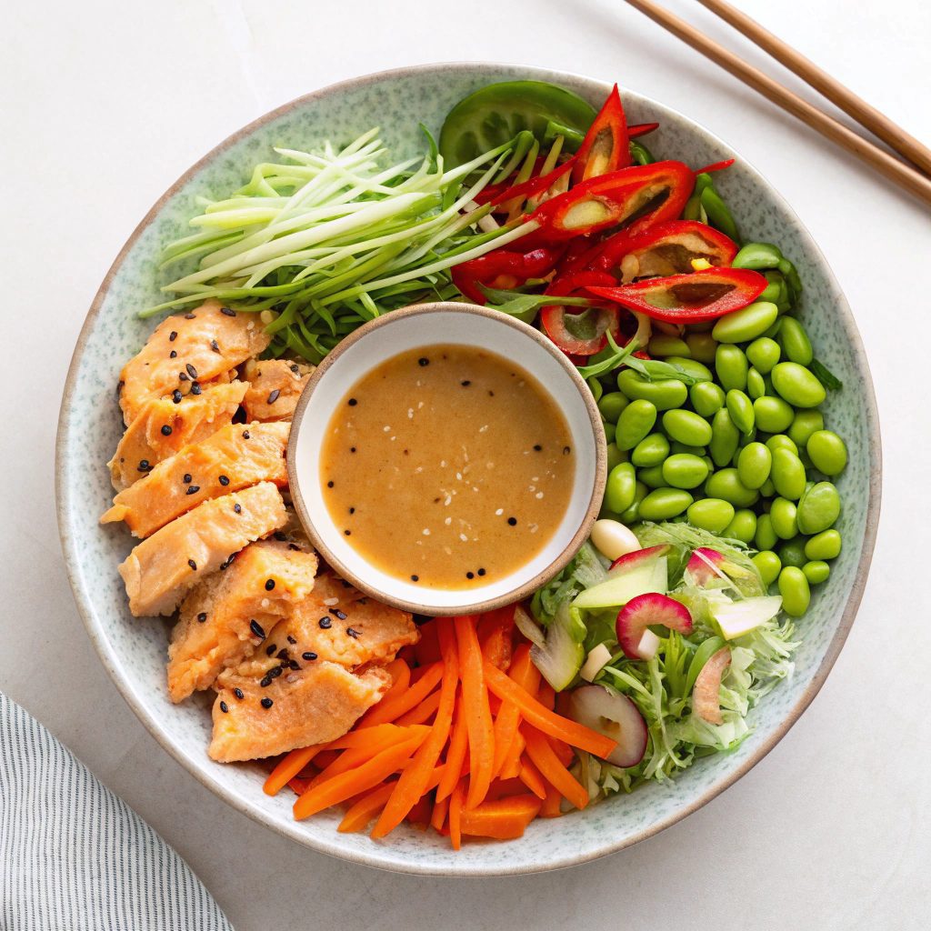 Why You’ll Love This Salmon and Edamame Salad With Ginger Dressing Recipe