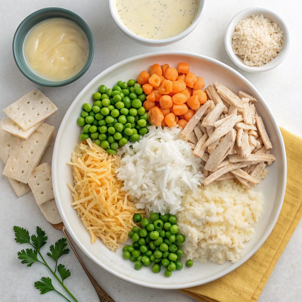 Ingredients For Chicken And Rice Casserole Bake