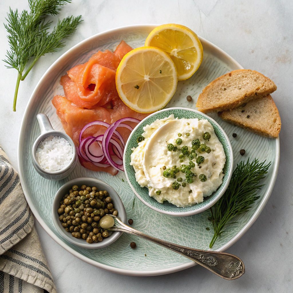 Ingredients For Smoked Salmon Salad