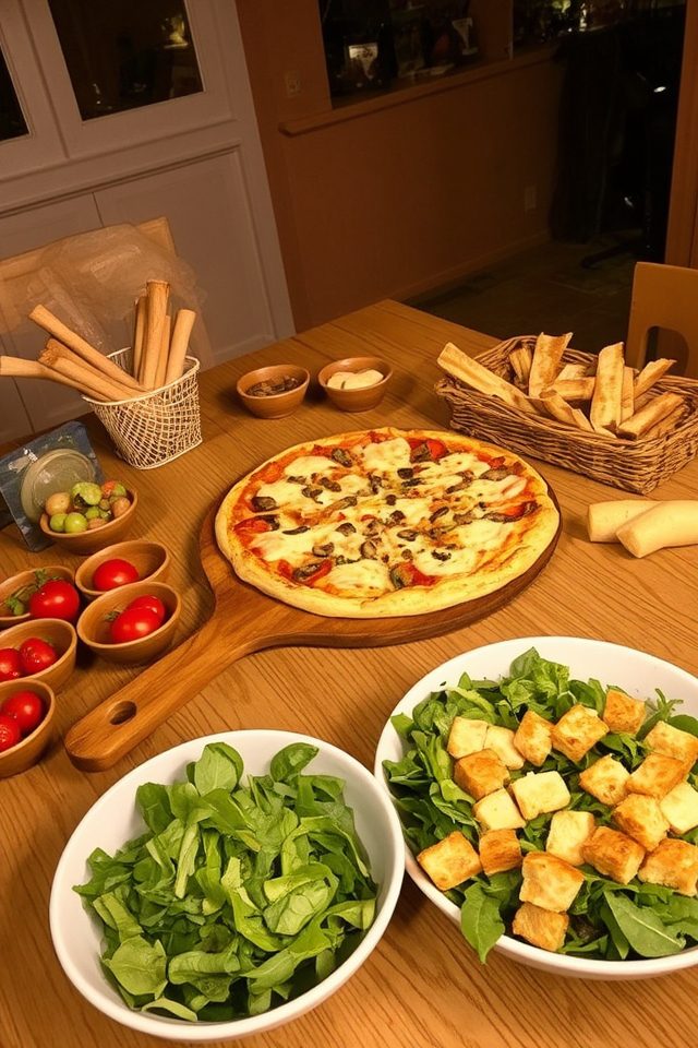 create your own pizza