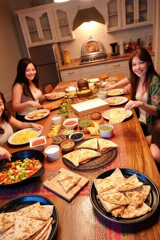 create your own quesadilla