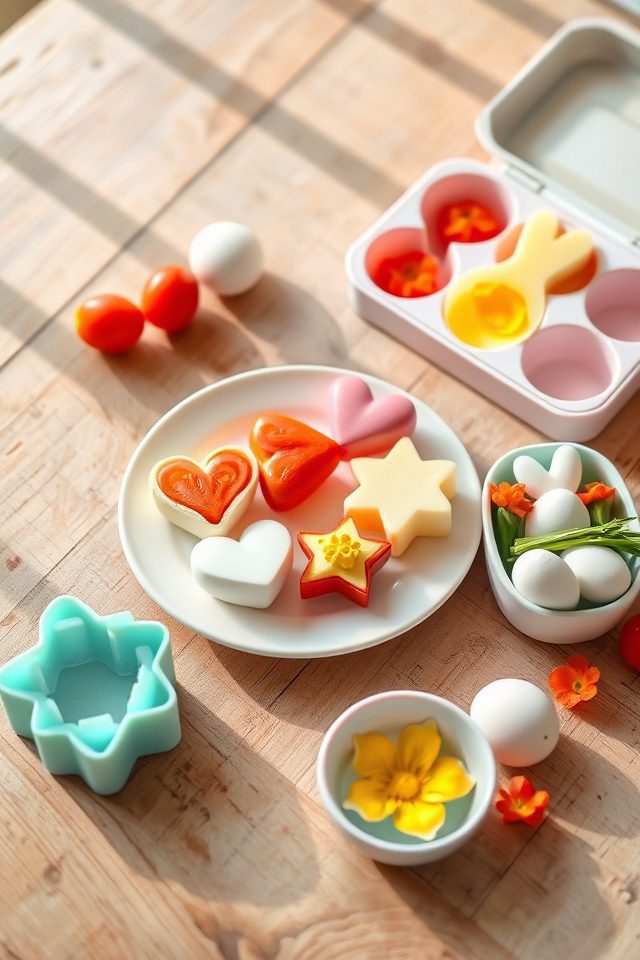 creative boiled egg shapes