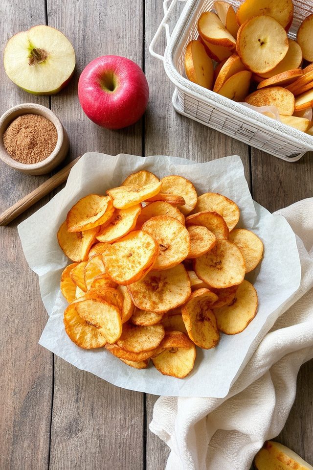 crisp cinnamon apple slices
