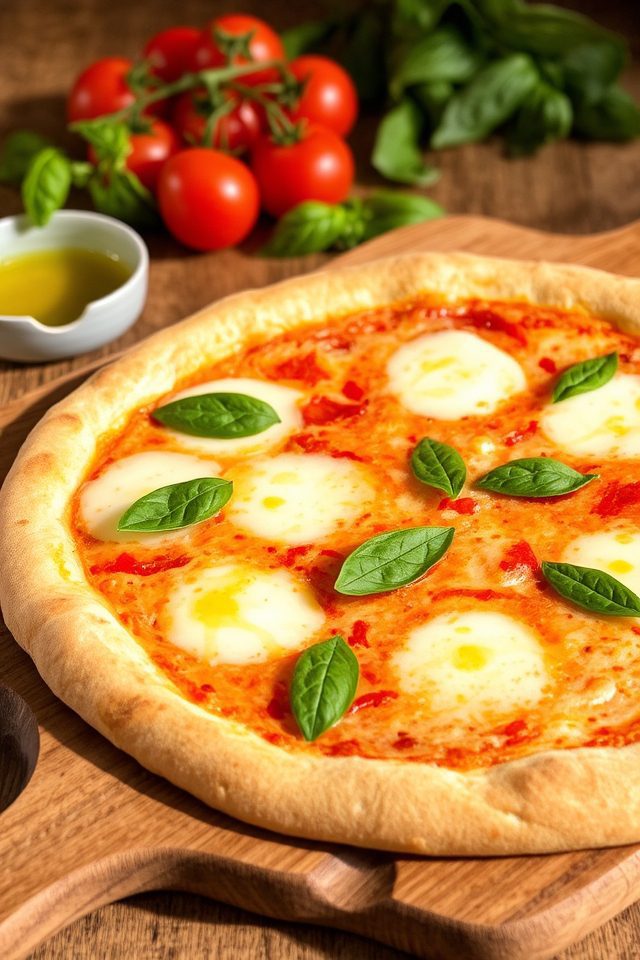 crisp crust fresh toppings