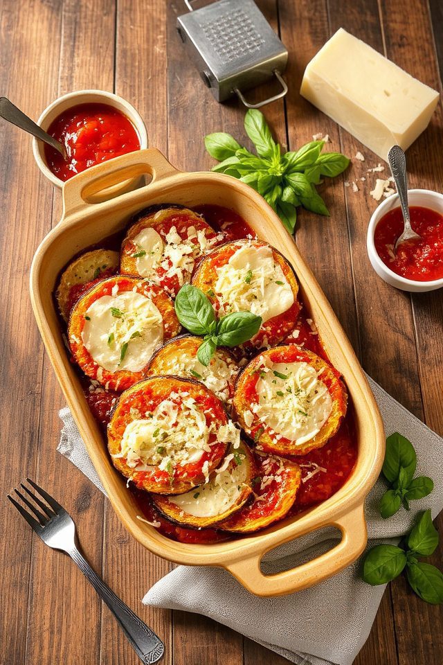 crispy air fried eggplant