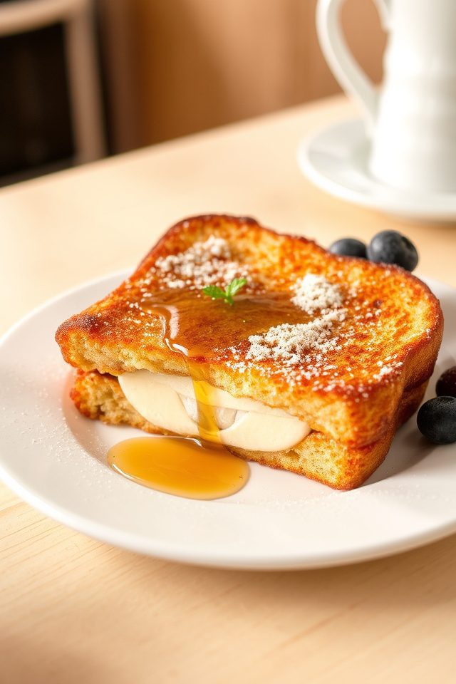 crispy cheesy breakfast treat