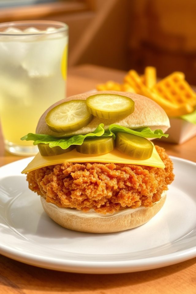 crispy chicken sandwich recipe