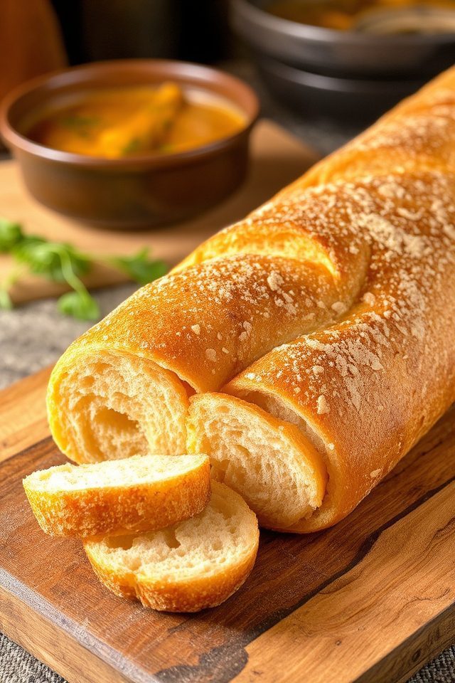 crispy crunchy french bread