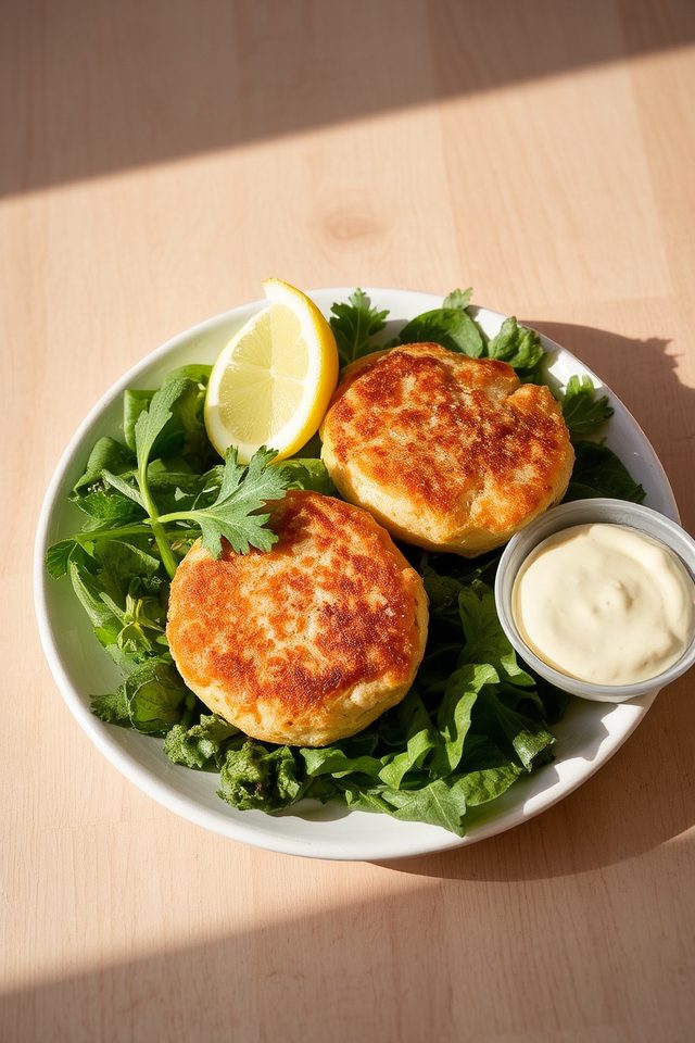 crispy fish cakes delight