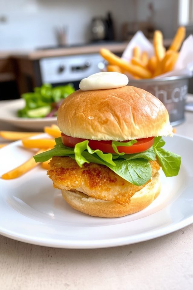 crispy fish seafood sliders