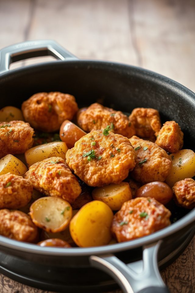 crispy fried chicken delight