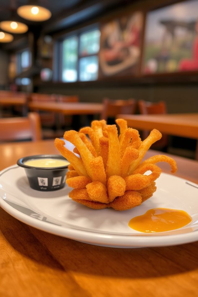 crispy fried onion appetizer