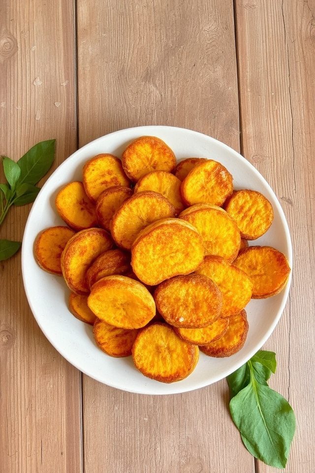 crispy fried plantain delicacy
