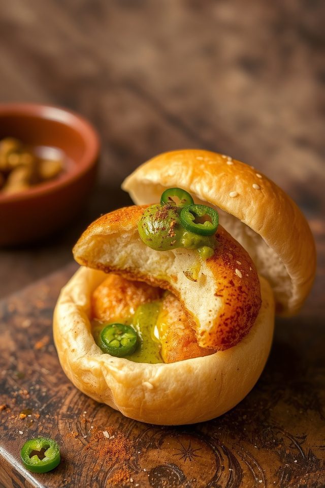 crispy fried potato dumpling