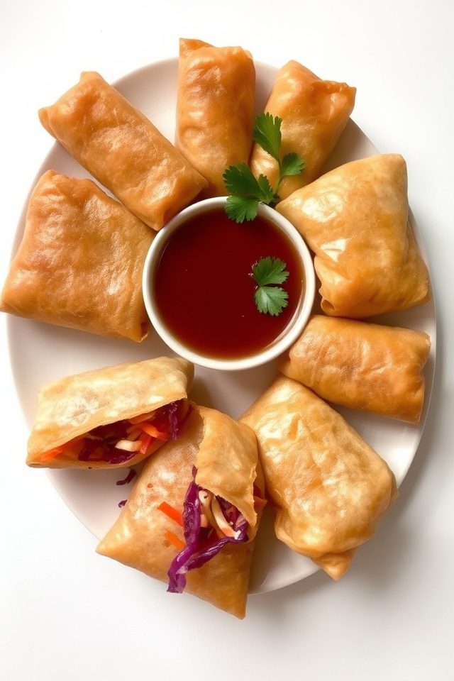 crispy fried vegetable snack