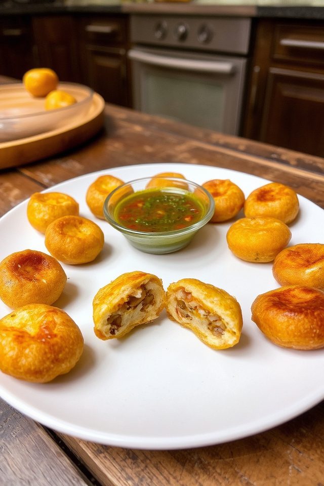 crispy gujarati fried snacks