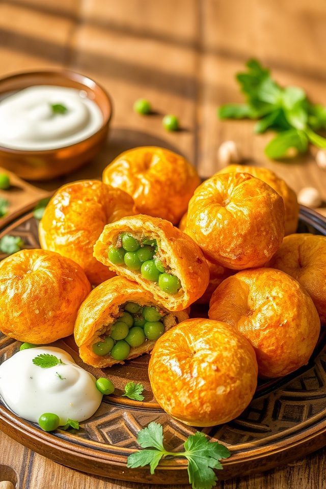 crispy gujarati street snack