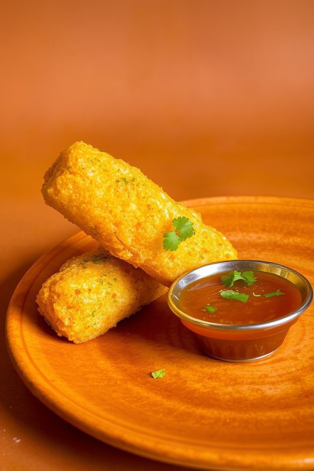 crispy gujarati street snack