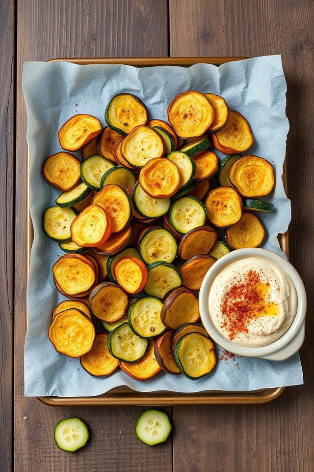 crispy healthy vegetable snack