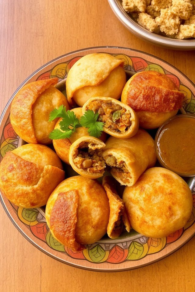 crispy indian fried bites