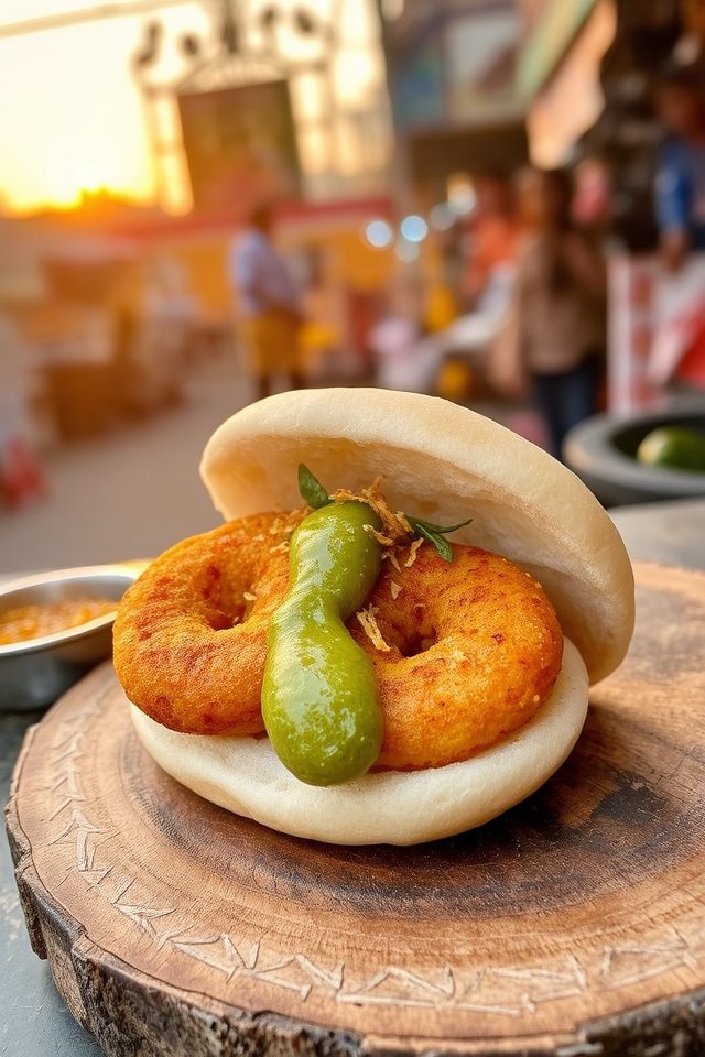 crispy indian street food