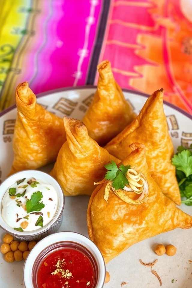 crispy indian street food