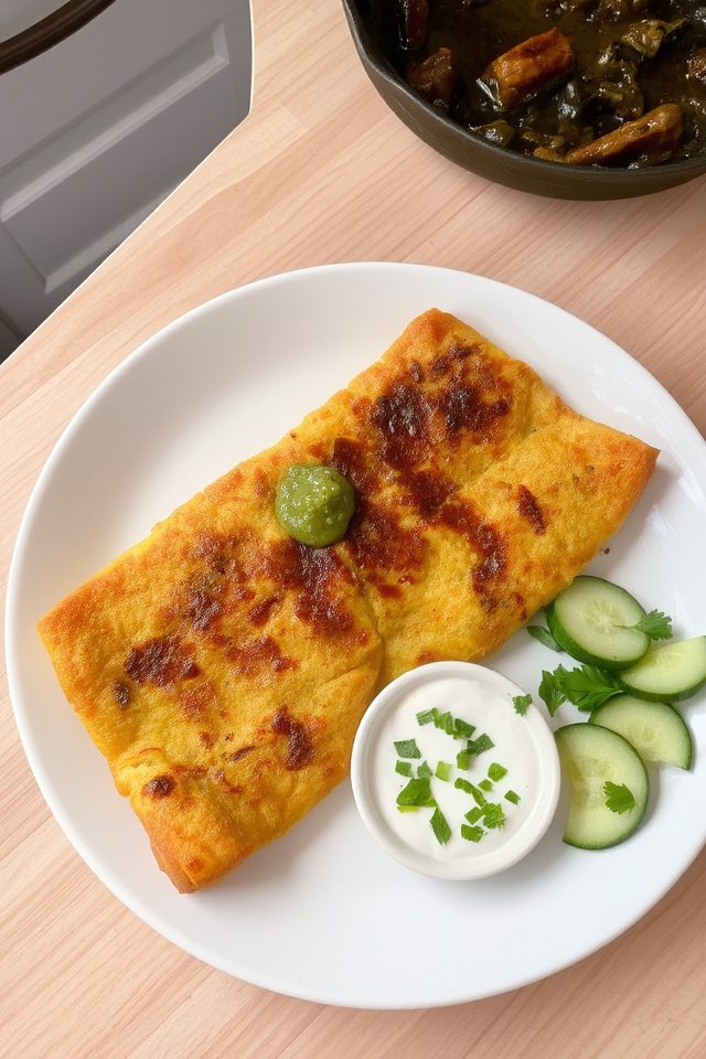 crispy indian street food
