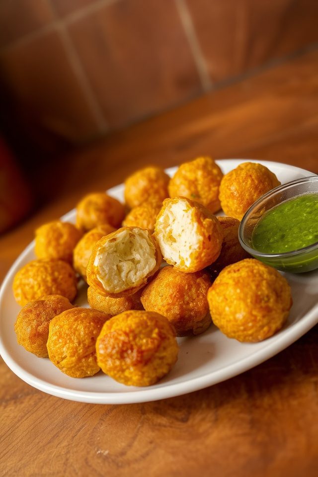 crispy indian tea snack