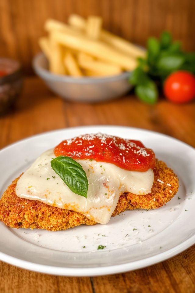 crispy italian chicken dish