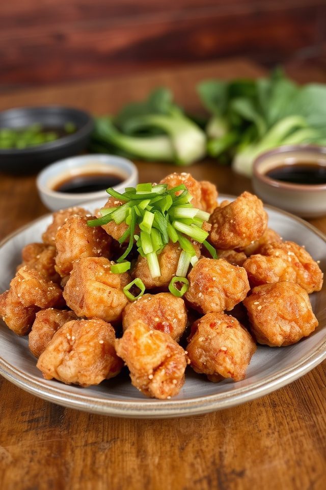 crispy japanese fried chicken