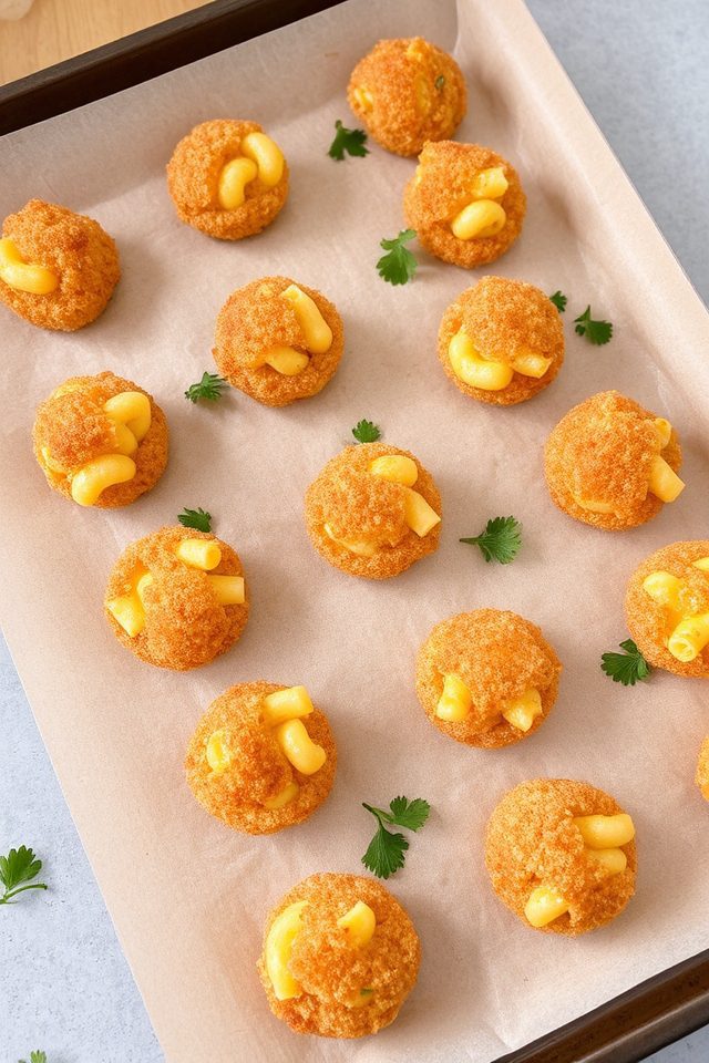 crispy mac cheese bites