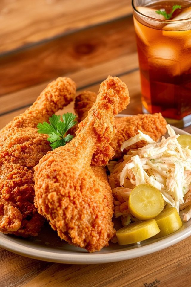 crispy southern fried chicken