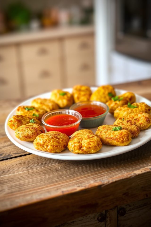 crispy suji potato nuggets