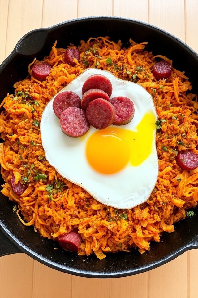 crispy sweet morning hash