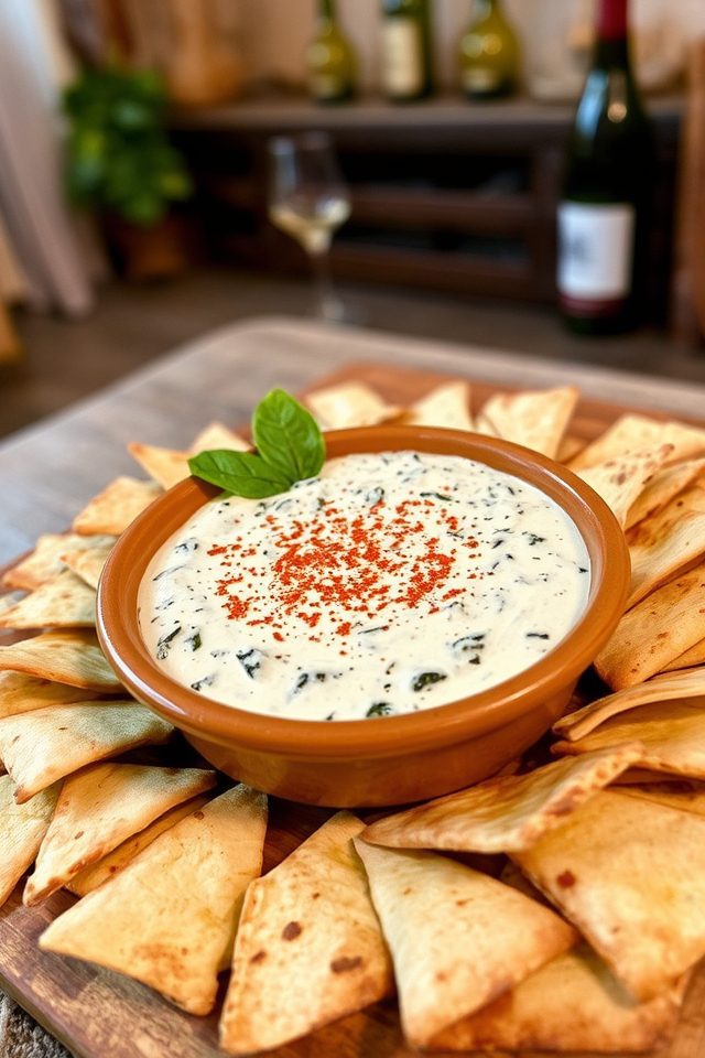 crowd pleasing spinach dip