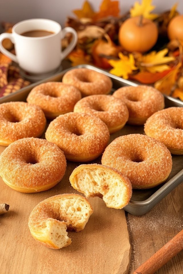 crunchy autumn morning treats