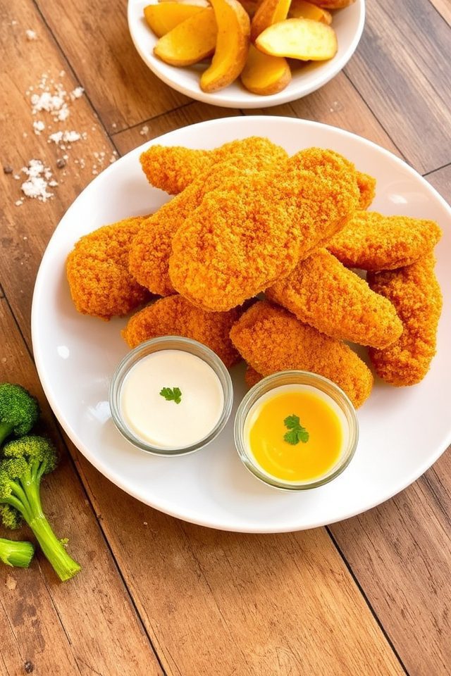 crunchy baked chicken tenders