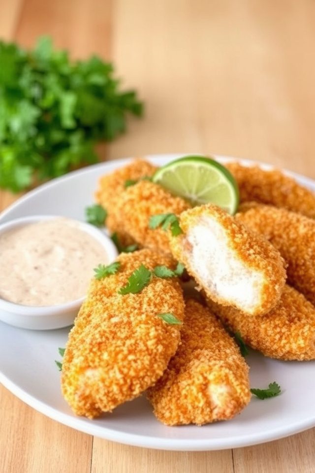 crunchy chicken strip delight