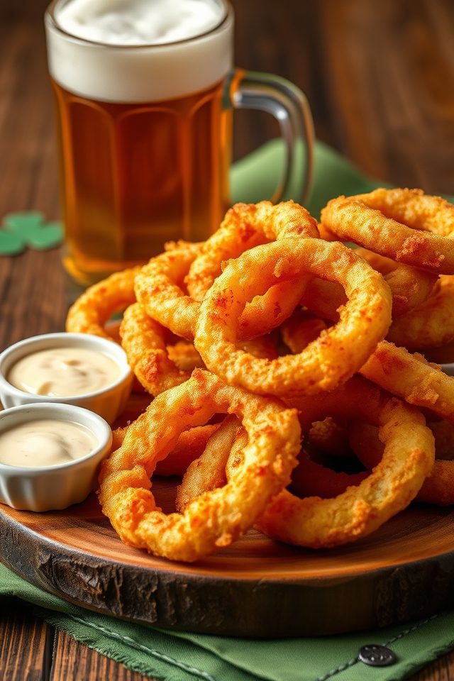crunchy fried onion appetizer