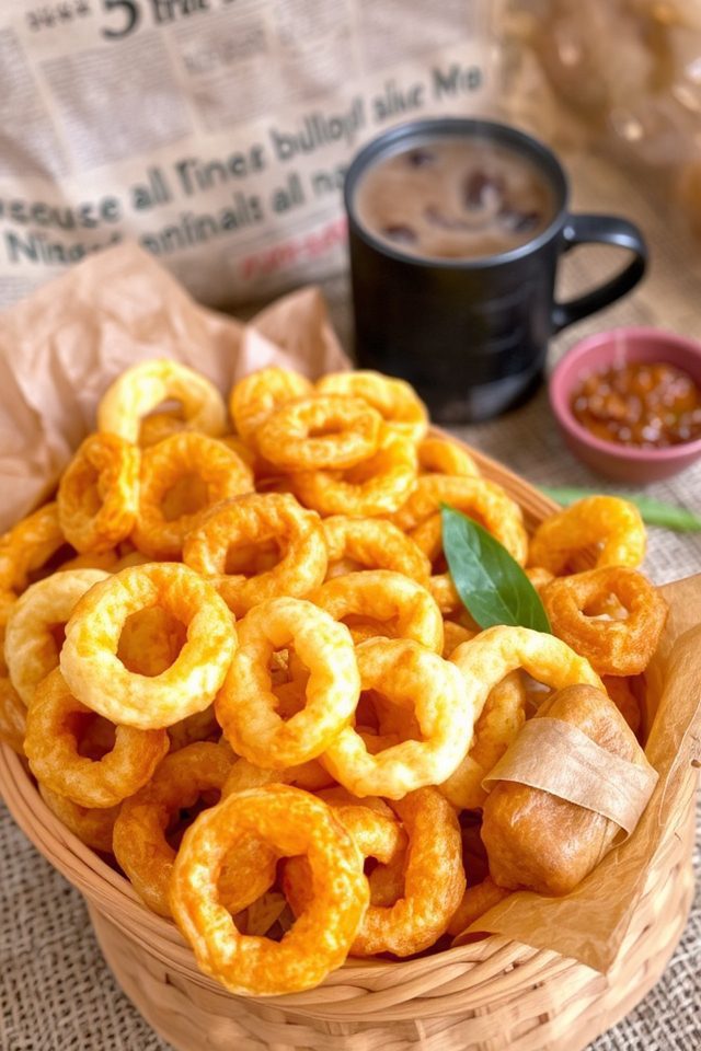 crunchy indian fried snack