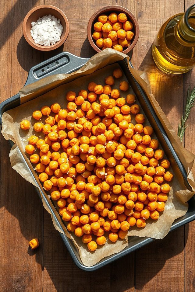 crunchy salted roasted chickpeas